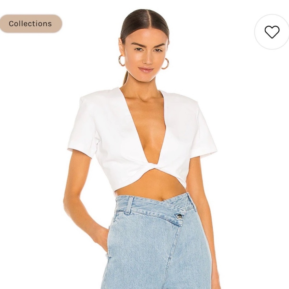 Gauge81 Kiela top in white - size xs